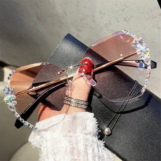 Crystal Sunglasses Women