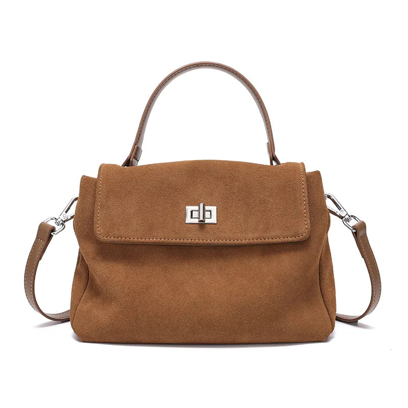 Vintage Genuine Leather Shoulder Bag | Celina Studio