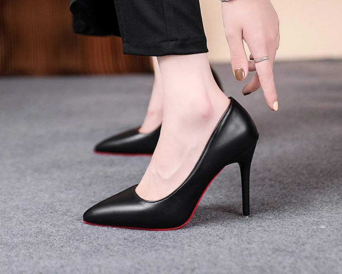 Patent Stiletto Pumps