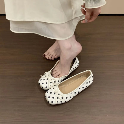 Polka Ballet Flats