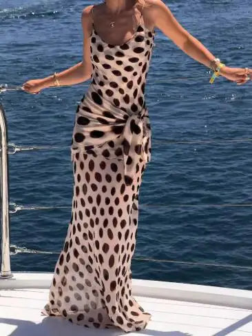 Polka Maxi Dress