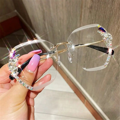 Crystal Sunglasses Women