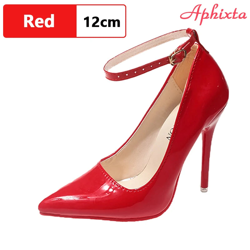 Patent Ankle Heels