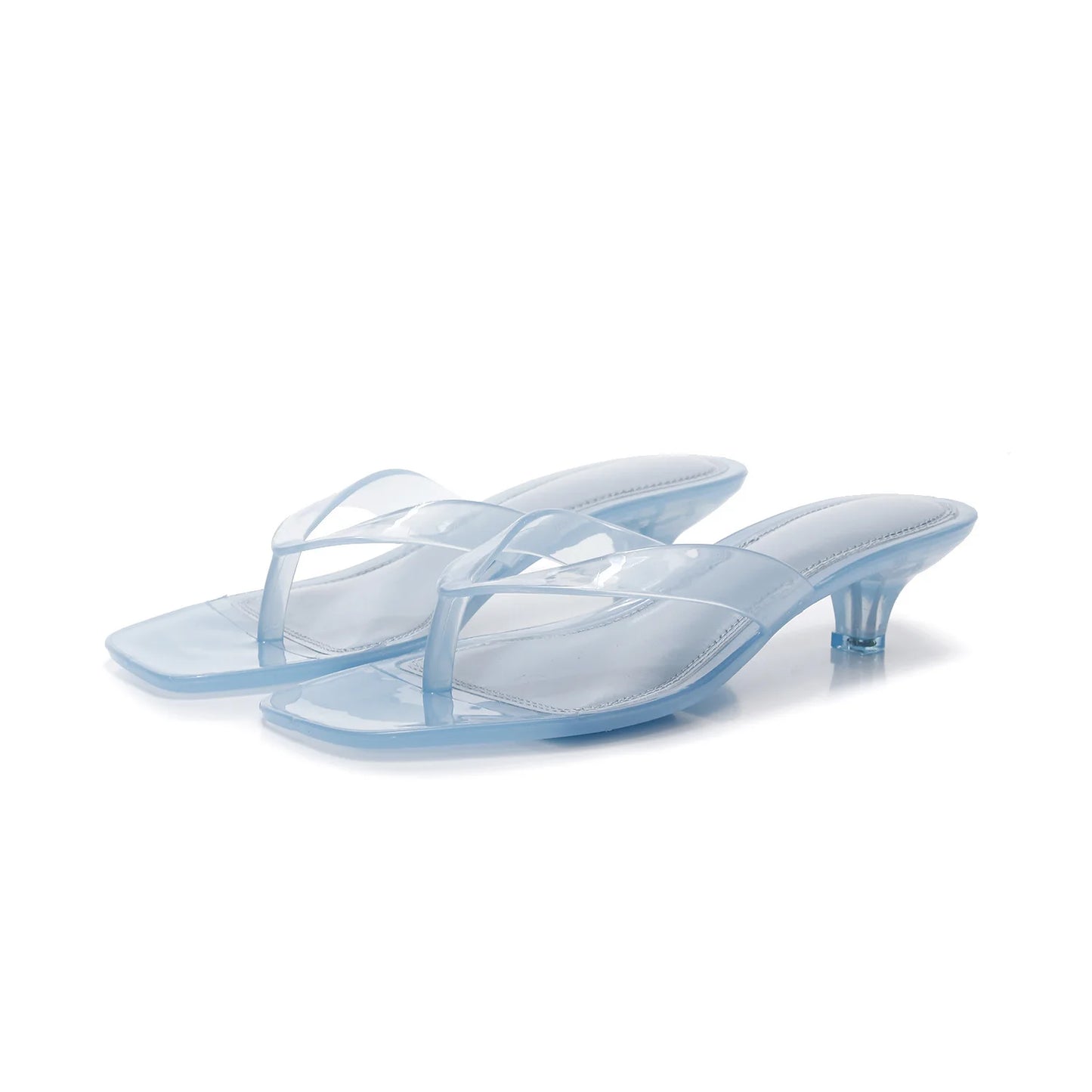 Transparent Flat Sandals
