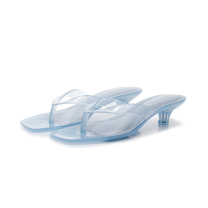 Transparent Flat Sandals