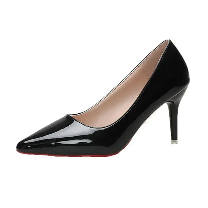 Patent Stiletto Pumps