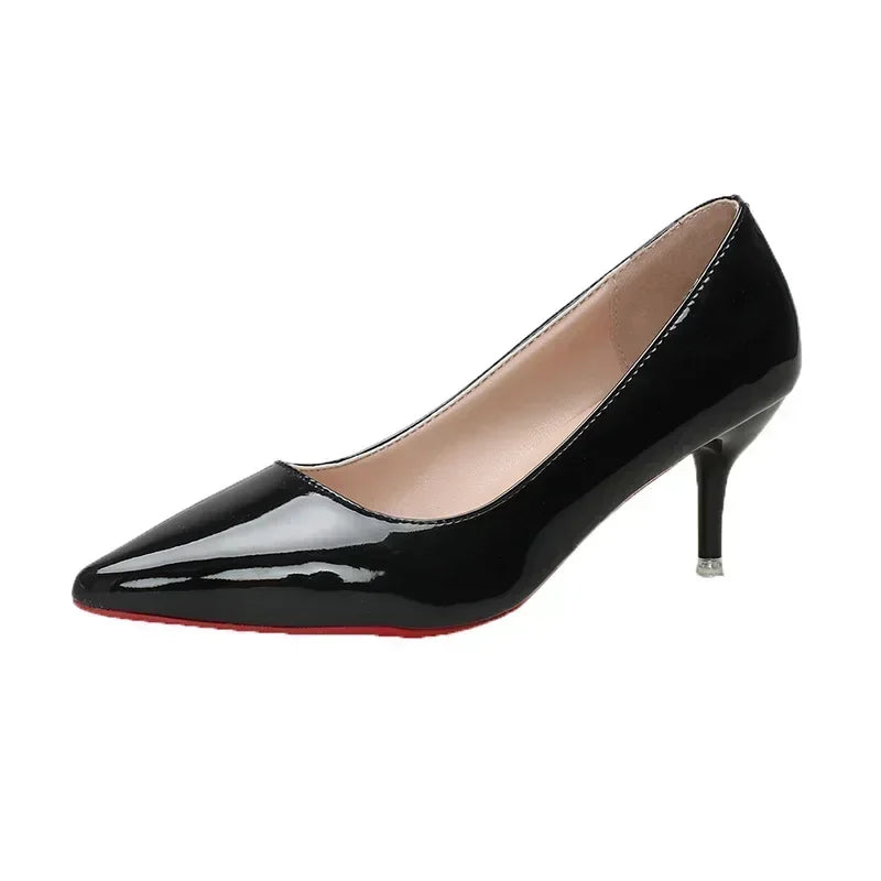 Patent Stiletto Pumps