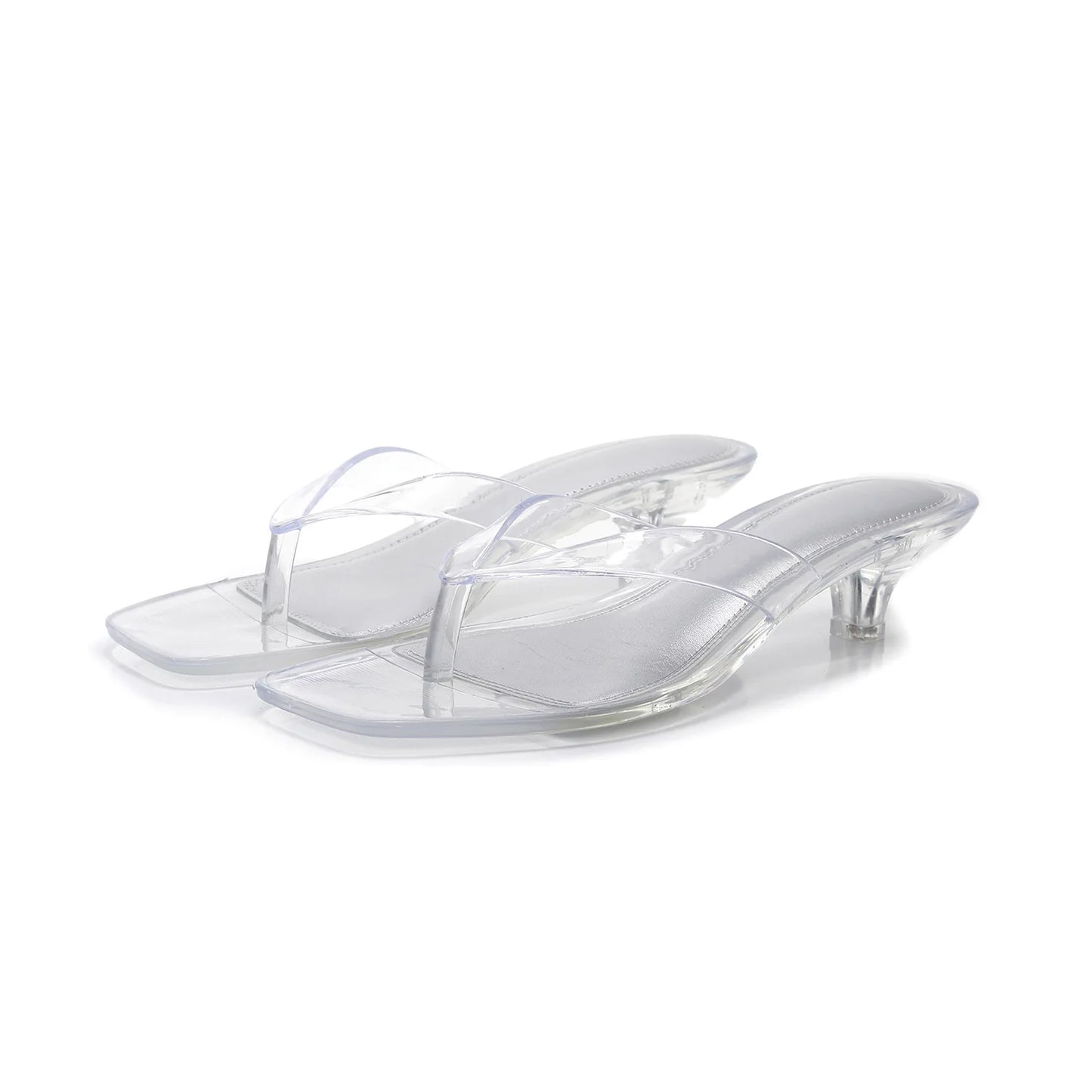 Transparent Flat Sandals