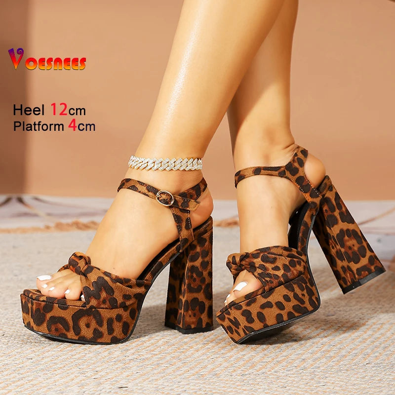 Platform Block Heels