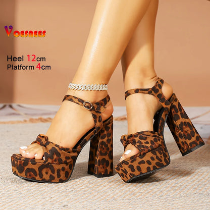 Platform Block Heels