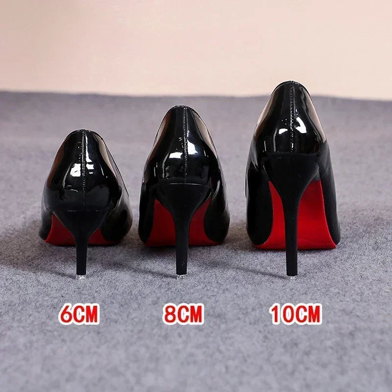 Patent Stiletto Pumps