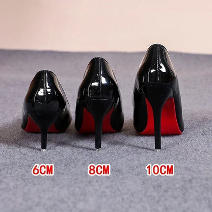 Patent Stiletto Pumps