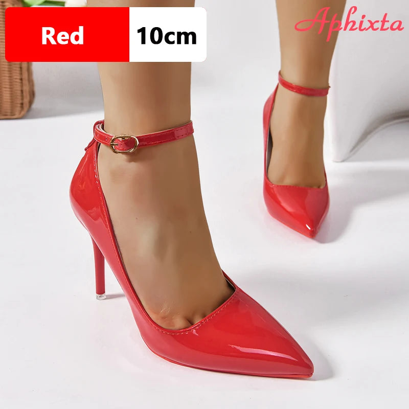 Patent Ankle Heels