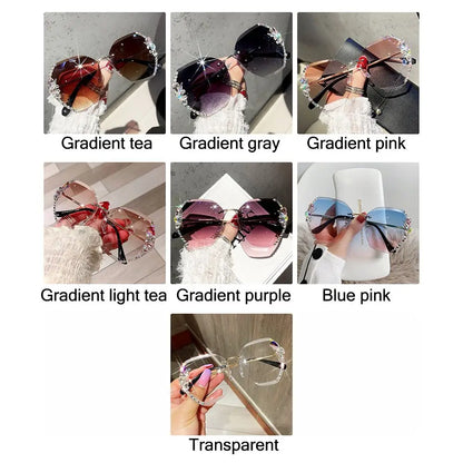 Crystal Sunglasses Women