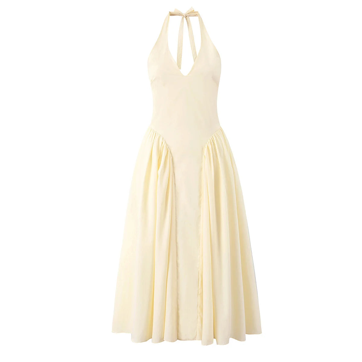 Celeste Halter Midi Dress