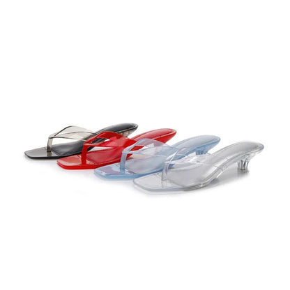 Transparent Flat Sandals