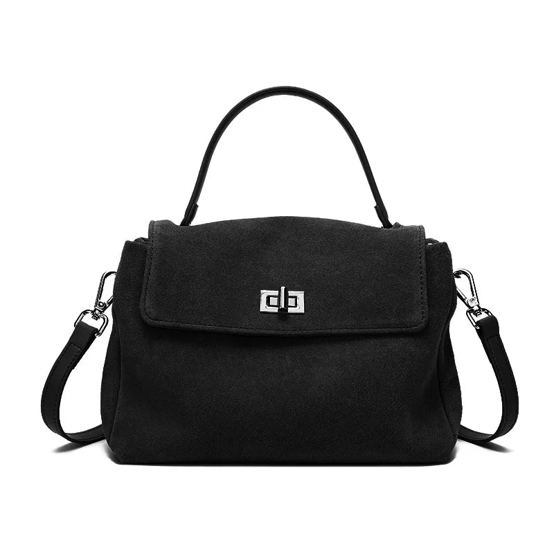 Vintage Genuine Leather Shoulder Bag | Celina Studio