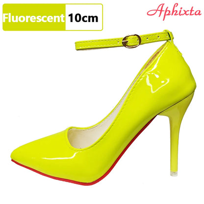 Patent Ankle Heels