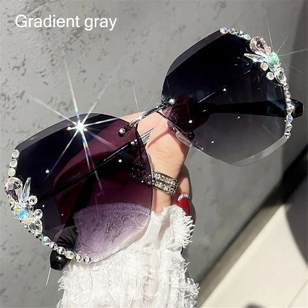 Crystal Sunglasses Women