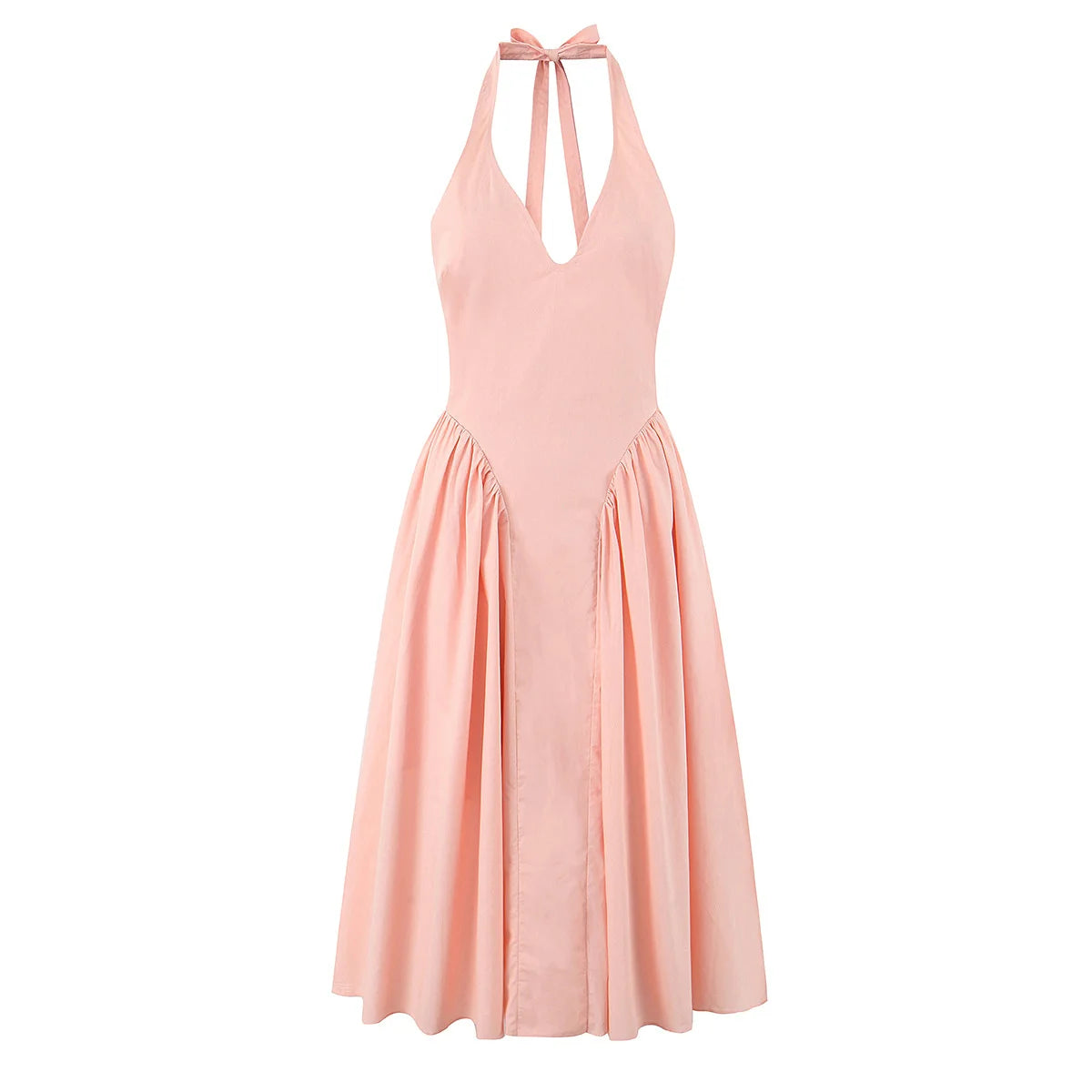 Celeste Halter Midi Dress