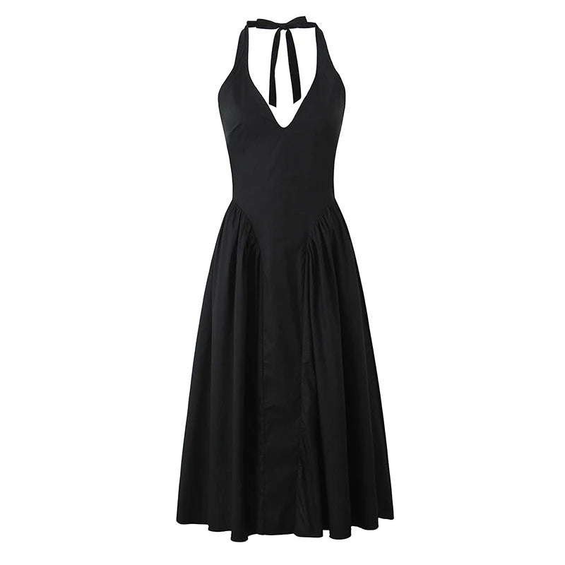 Celeste Halter Midi Dress