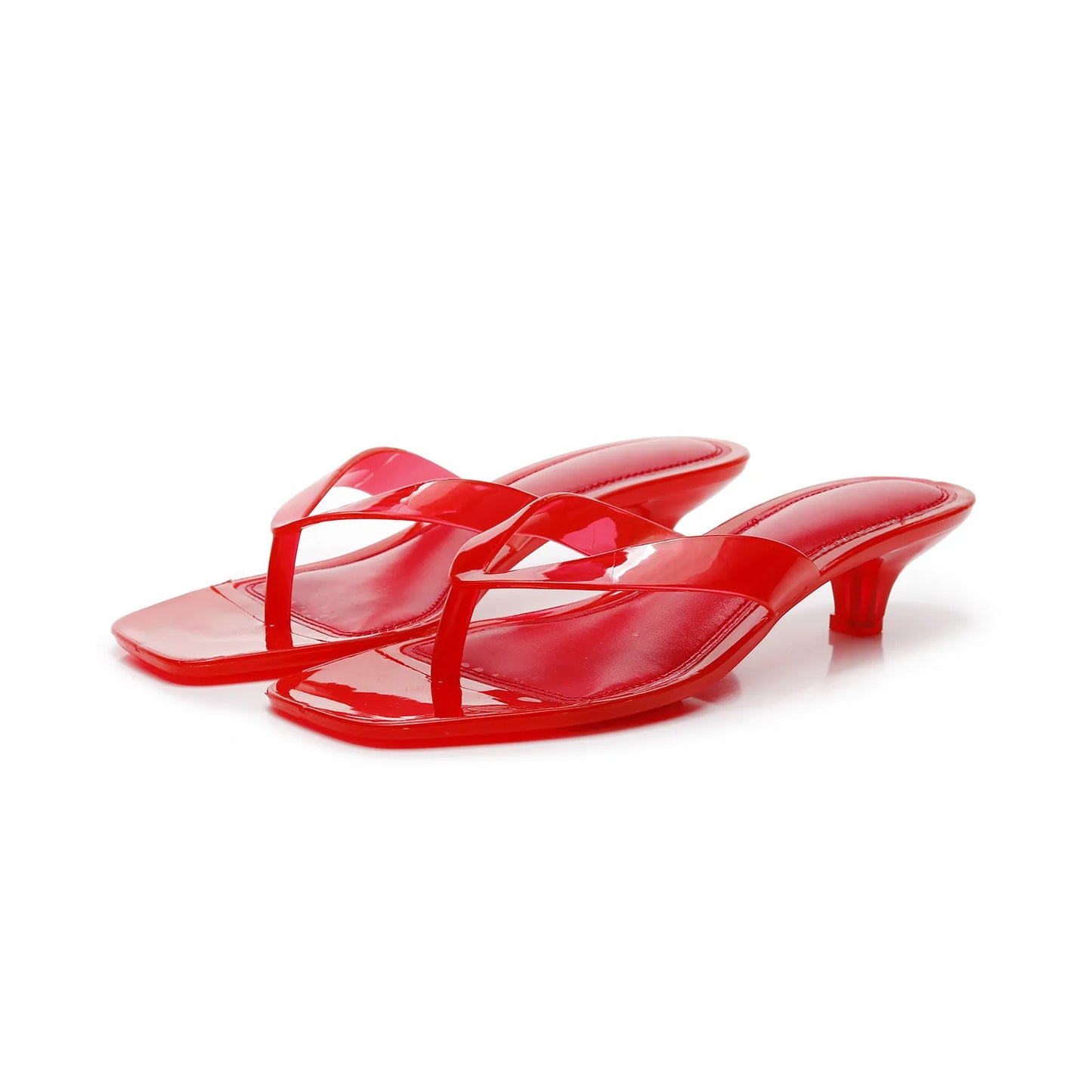 Transparent Flat Sandals