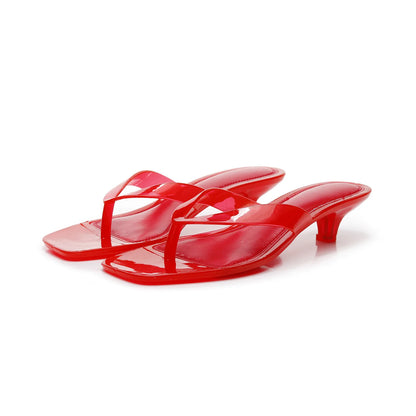 Transparent Flat Sandals