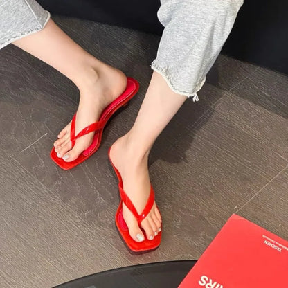 Transparent Flat Sandals