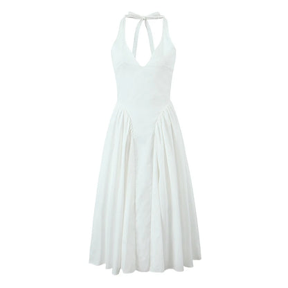 Celeste Halter Midi Dress