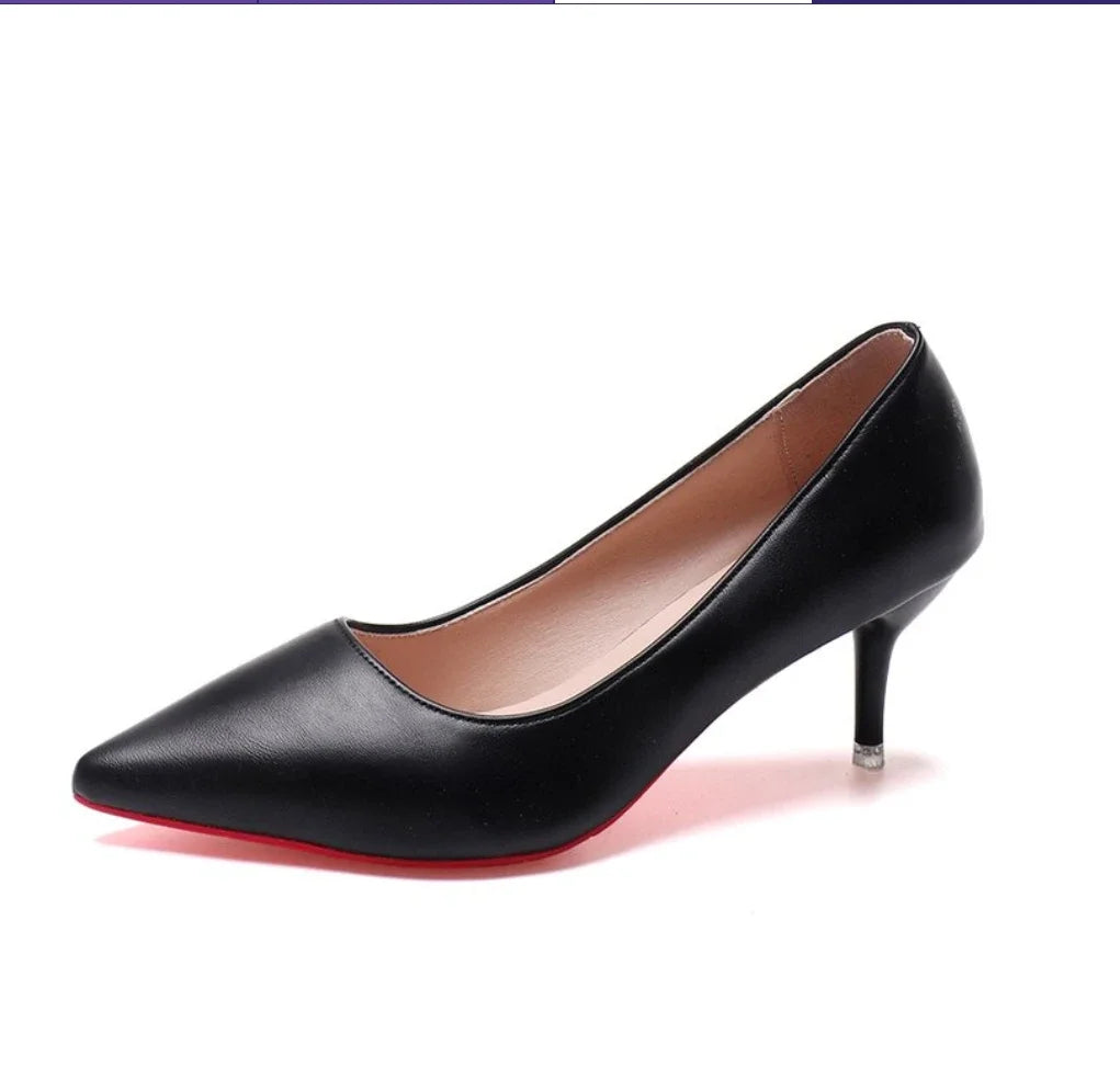 Patent Stiletto Pumps