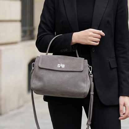 Vintage Genuine Leather Shoulder Bag | Celina Studio